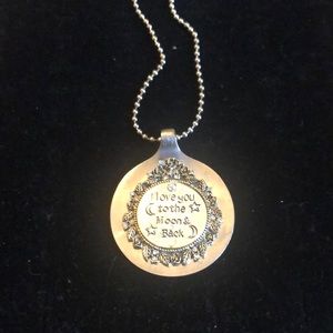 Handmade spoon necklace